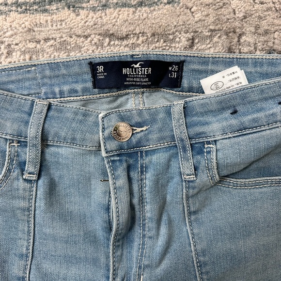 Hollister Split Flare Jeans High Rise - Picture 3 of 6